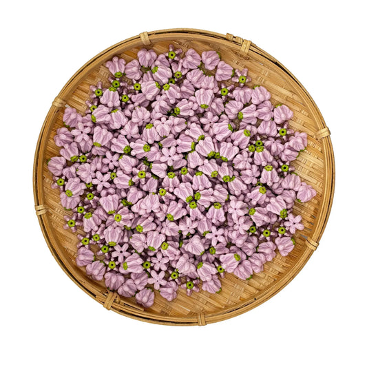 Clay Crown Flower – Purple