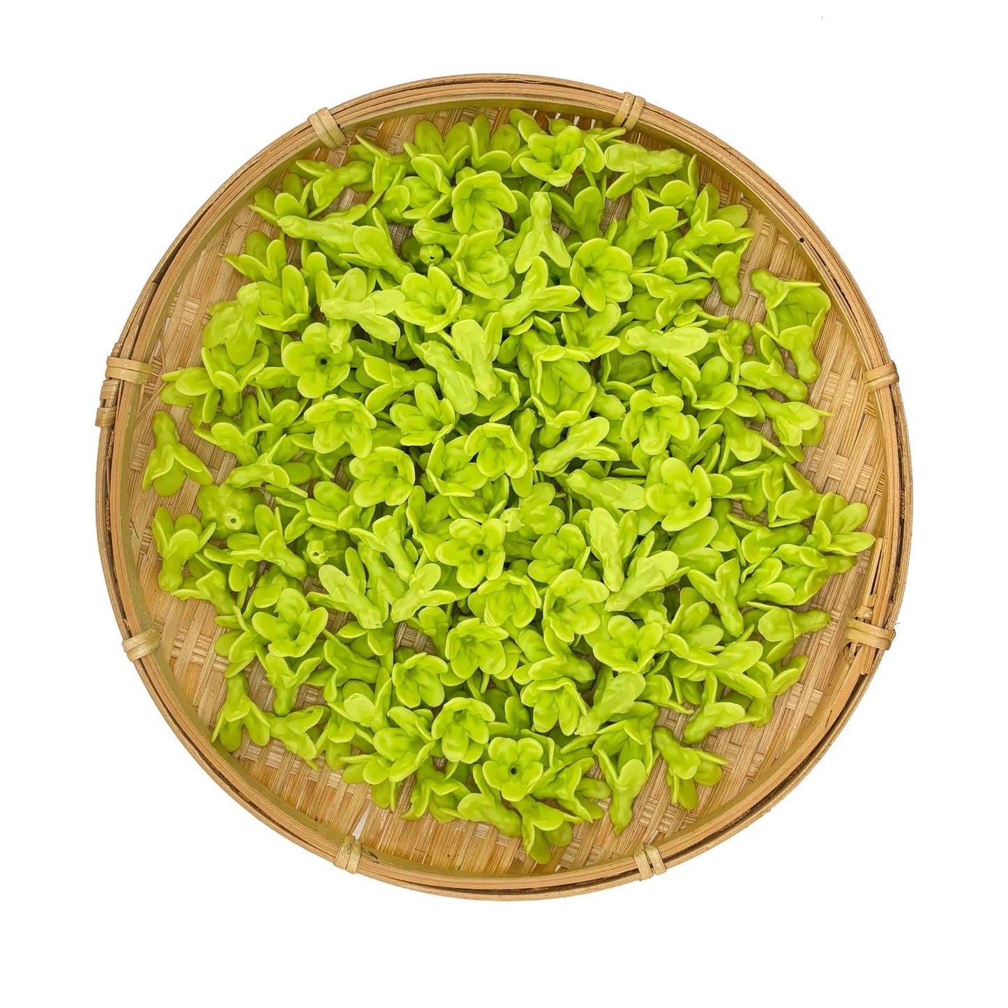 Clay Pakalana Flower – Dark Green