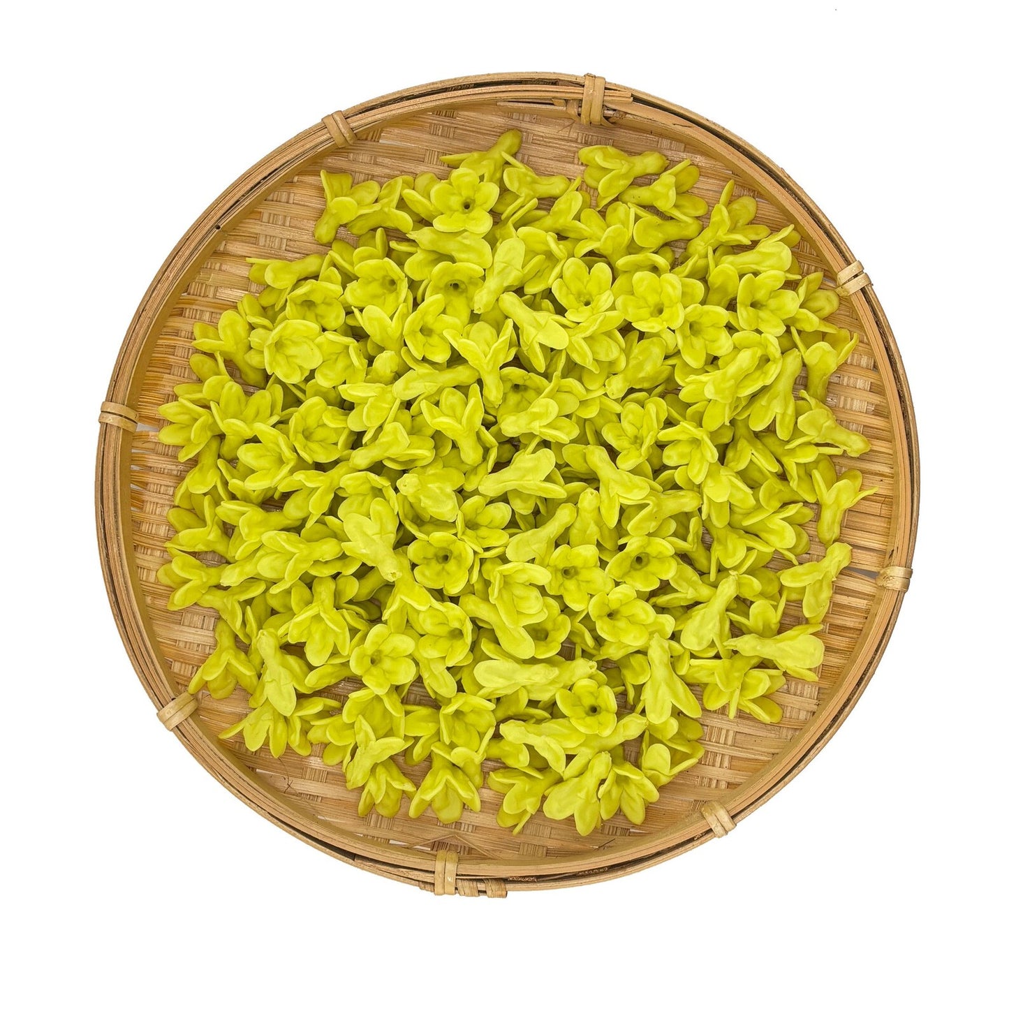 Clay Pakalana Flower – Light Green