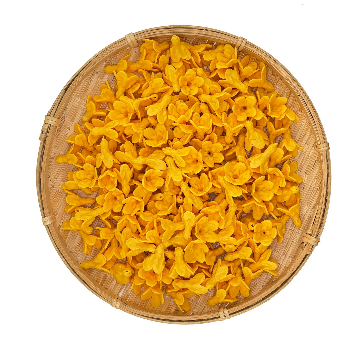 Clay Pakalana Flower – Yellow