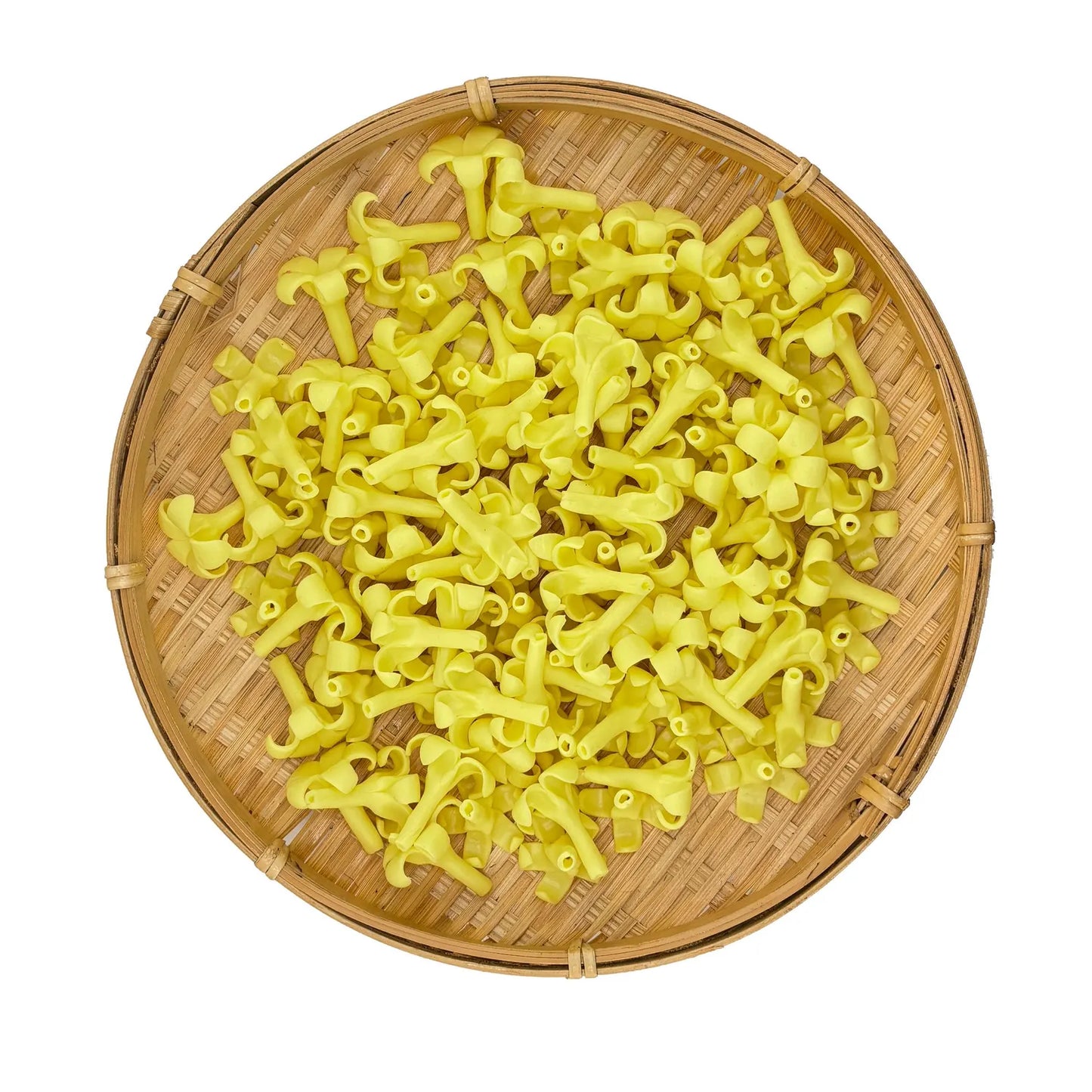 Clay Puakenikeni Flower - Yellow